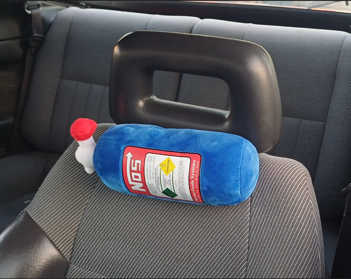 NOS bottle plushie